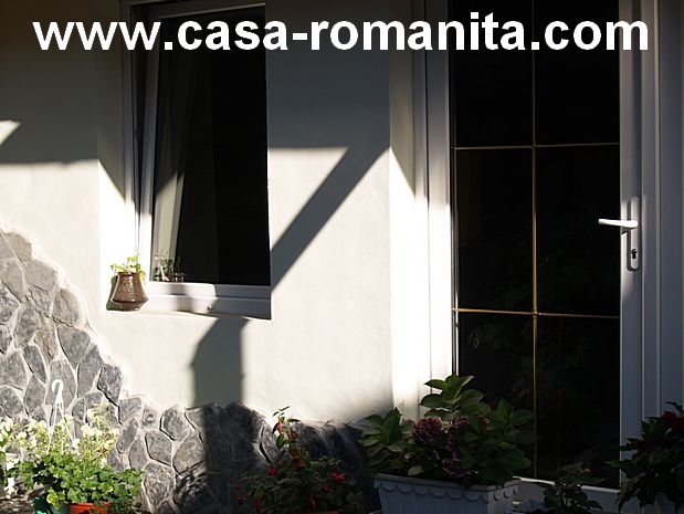 Hier sehen Sie den Hof vom Ferienhaus Casa-Romanita I in Rumänien.