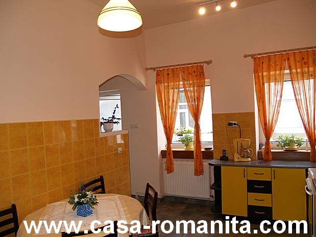 Poze din curte.Casa Romanita I Das Ferienhaus Casa Romanita in Rumänien bietet Platz für 5 Personen. Übernachten Sie mitten in der Stadt Kronstadt in ruhiger Lage.