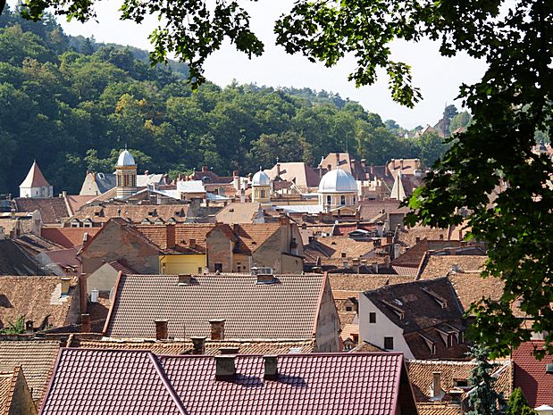 Weberbastei in Brasov in Rumänien