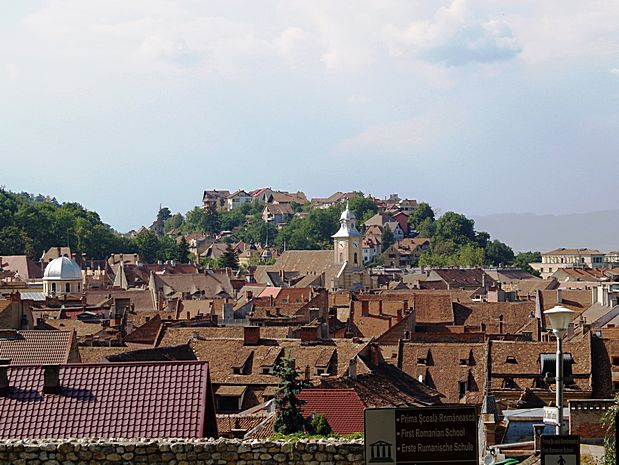 Weberbastei in Brasov in Rumänien