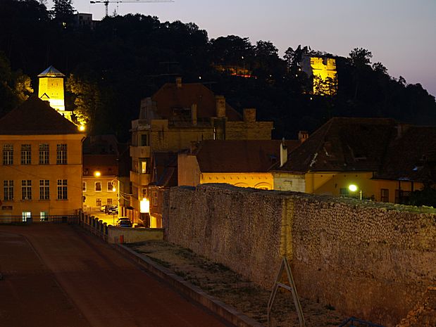 Weberbastei in Brasov in Rumänien