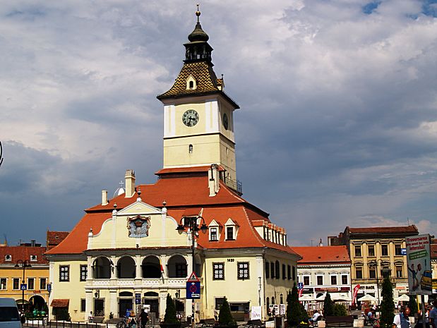 Piata Sfatului in Brasov Romania