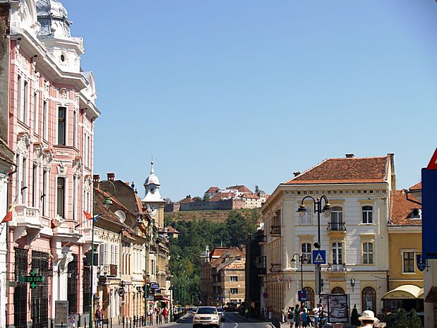 Piata Sfatului in Brasov Romania