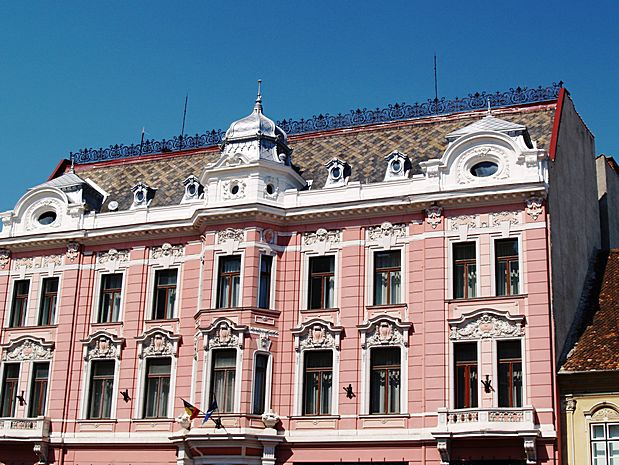 Piata Sfatului in Brasov Romania