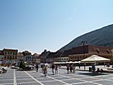 Piata Sfatului Brasov in Romania