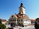 Piata Sfatului Brasov in Romania