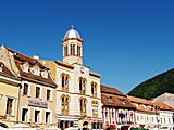 Piata Sfatului Brasov in Romania