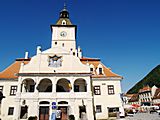 Piata Sfatului Brasov in Romania