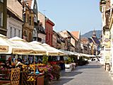 Strada Republicii Brasov in Romania