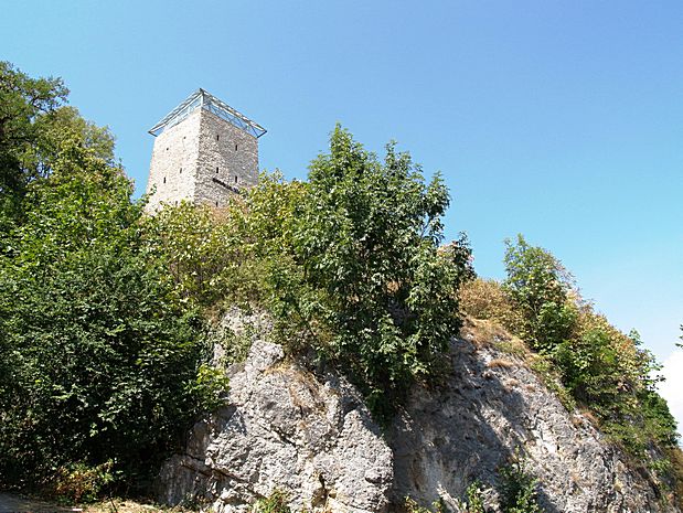 Weißer Turm in Kronstadt in Rumänien