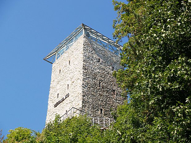 Weißer Turm in Kronstadt in Rumänien