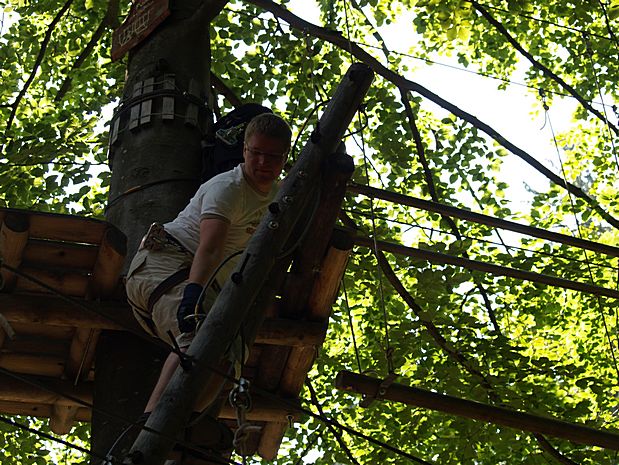 climbing park in Brasov