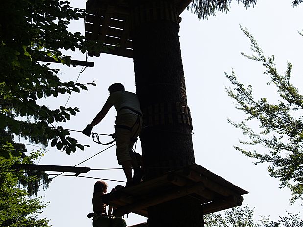 climbing park in Brasov