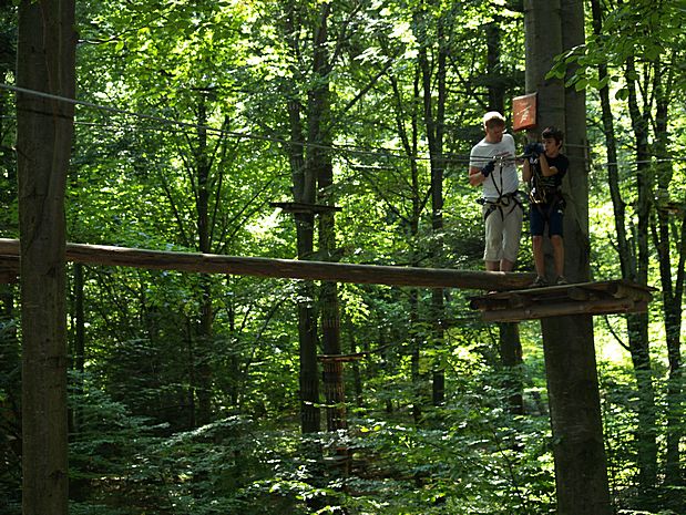 climbing park in Brasov