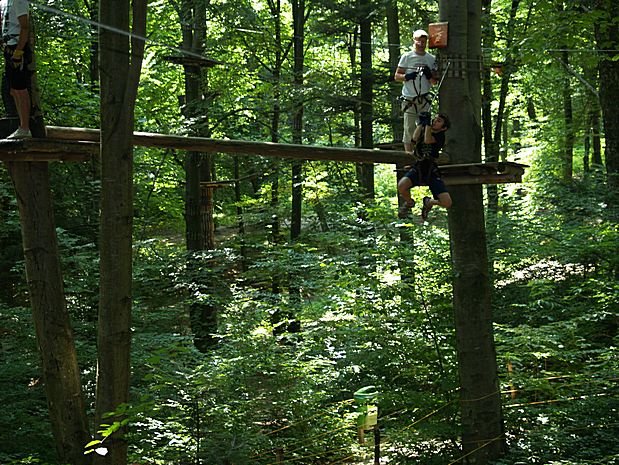 climbing park in Brasov