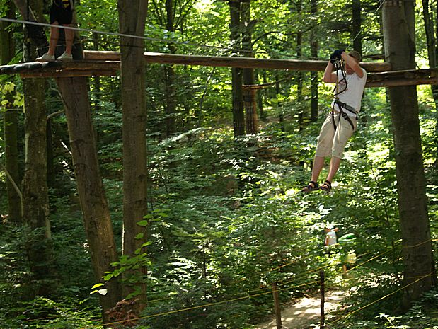 climbing park in Brasov